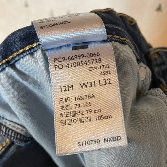 Levis Denizen Womens Jeans Mid-Rise Bootcut 12M W31 L32 - Picture 5 of 5